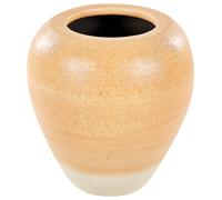 Decorative Vase SKIONE 34 cm Ceramic Light Brown