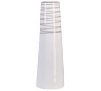 Beliani Decorative Vase TARRAGONA Ceramic 57 cm White, White