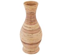 Beliani Decorative Vase TRINISA Rattan 70 cm Natural, Brown