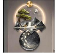 Decorative Wall Art, 3D Wall Sculpture Draw The Art Of Hanging The Wall With LED Lights LED Decorative Lamp Wall Pendant With Remote Control For Entrance Halls