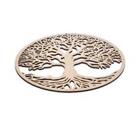 Decorative Wall Art: Tree Symbol Design, Premium Finish, Easy Assembly, Minimalist Style | Business Office Decor, Wellness Room, Indoor Display, Hog Decor