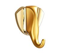 Decorative Wall Hook - Elephant Head Hanger, Towel Key Holder, Multipurpose , Stylish Storage Hook with Modern Finish, Elephant Head Wall for Entryway, Closet,