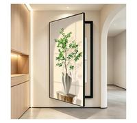 Decorative Wall Mounted Electrical Panel Indoor Meter Box Covers | Opens to The Left Weak Box Cover Wall Art Meeting Rooms, Shopping Centres, Entrance Halls(B,60x120cm/23.62x47.24in)