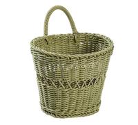 Decorative Wall Mounted Hanging Basket, Green | Decorative Wall Mounted Vegetable Holder for Cooking Ingredients, Wall Decoration and Small Kitchens