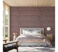 Decorative Wall Panels 3D | Interior Wall Covering | Washable | EPS Foam Plates with Imitation Brick Relief for Living Room, Kitchen and Bedroom (Pack of 10 Panels) + 4 Adhesive Bottles