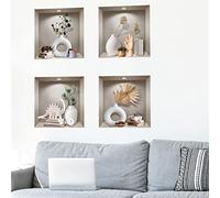 Decorative Wall Stickers for Adult Bedroom Self-Adhesive 3D Kitchen Wall Sticker 60 x 60 cm