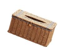 Decorative Wicker Basket for Face Tissues and Washcloths Multipurpose Home Organization Tool Sustainable Household Storage