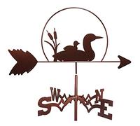 Decorative Wind Vane Weather Vane Garden Mount Yard, Iron Weathervane Farm Durable Scene, Measuring Tool Construction Garden Weath Wind Direction Indicator