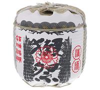 Decorative Wine Barrel Japanese Sake Decor Japanese Barrel Statue Sushi Plate Decoration Whiskey Barrel Aging Barrel Indoor Playset Outdoor Barrel Decoration Mini Tray Foam Travel/22
