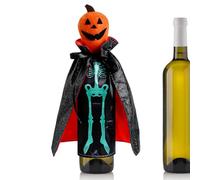 Decorative Wine Bottle Covers, Festive Wine Bottle Cover, Halloween Decorative Accessories for Collectors Table Fans Tasting Events Holiday Special Occasions