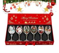 Decorative Wine Glasses Aesthetic Festive Wine Cup With | Festive glass cups for cocktails, whiskey, beer, picnic, outdoor, adventure game, home, camping