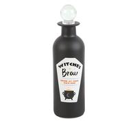 Decorative Witches Brew Glass Potion Bottle - Enhances the Aesthetic of Bathroom Decor
