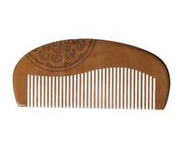 Decorative Wooden Comb with Fine Teeth Peach Wood for Travel | Chinese Style, Delicate Workmanship, Pocket-friendly Size, for Short and Long Hair, On-the-go Touch-ups