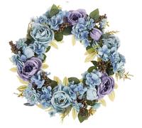 Decorative Wreath GALDAR 50 cm Blue
