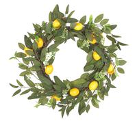 Beliani Decorative Wreath LENRUN 50 cm Green, Green
