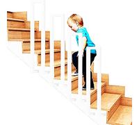 Decorative Wrought Iron Stair Railing Indoor & Outdoor Safety Barrier Antislip Support Durable for Enhanced Security and Style