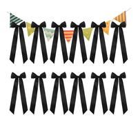 Decorativos para Eventos Bodas Regalos Femeninos Presentación De Obsequios | Lazos De Satén para Velas - 12 Piezas Adornos para Velas De Boda Lazos De Cinta -