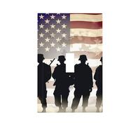 Decorator Wall Plate 1 Gang Light Switch Covers Armed Forces Day American Wallplate Single Toggle Switch Plate Mid Size 5" x 3" Electrical Outlet Covers Decorative Wall Switch Plate Cover Decor