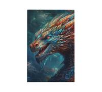 Decorator Wall Plate 1 Gang Light Switch Covers Dragon art Wallplate Single Toggle Switch Plate Mid Size 5" x 3" Electrical Outlet Covers Decorative Wall Switch Plate Cover Decor