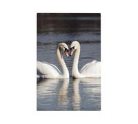 Decorator Wall Plate 1 Gang Light Switch Covers Romantic White Swan Wallplate Single Toggle Switch Plate Mid Size 5" x 3" Electrical Outlet Covers Decorative Wall Switch Plate Cover Decor
