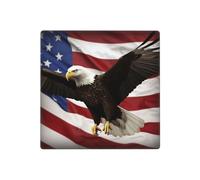 Decorator Wall Plate 2 Gang Light Switch Covers American Flag Fly Eagle Wallplate Double Toggle Switch Plate Standard Size Electrical Outlet Covers Decorative Wall Switch Plate Cover