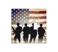 Decorator Wall Plate 2 Gang Light Switch Covers Armed Forces Day American Wallplate Double Toggle Switch Plate Mid-size Electrical Outlet Covers Decorative Wall Switch Plate Cover