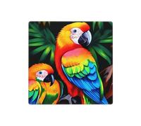 Decorator Wall Plate 2 Gang Light Switch Covers Colored Parrot Wallplate Double Toggle Switch Plate Mid-size Electrical Outlet Covers Decorative Wall Switch Plate Cover