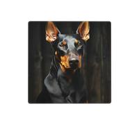 Decorator Wall Plate 2 Gang Light Switch Covers doberman Wallplate Double Toggle Switch Plate Mid-size Electrical Outlet Covers Decorative Wall Switch Plate Cover