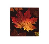 Decorator Wall Plate 2 Gang Light Switch Covers Fall Autumn Leaves Wallplate Double Toggle Switch Plate Standard Size Electrical Outlet Covers Decorative Wall Switch Plate Cover