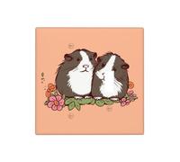 Decorator Wall Plate 2 Gang Light Switch Covers Two guinea pigs hanging out Wallplate Double Toggle Switch Plate Standard Size Electrical Outlet Covers Decorative Wall Switch Plate Cover