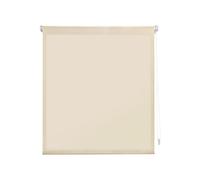 Decorblind | EasyFix Translucent Roller Blind, No Tools and No Drilling, Blind Size: 140 x 180 cm Width x Length/Fabric Dimensions: 137 x 175 cm - Plain Beige Blind, Window Blinds