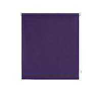 Decorblind | Smooth Opaque Roller Blind, No Tools and No Drilling, Blind Size: 37 x 180 Width x Length/Fabric Dimensions: 34 x 175 cm - Opaque Plain Violet Blind, Window Blinds