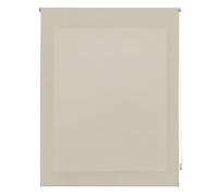 DECORBLIND | Smooth Translucent Roller Blind, Blind Size: 160 x 175 cm Width x Length/Plain Fabric Dimensions: 157 x 170 cm - Translucent Light Brown Easy Installation to Wall or Ceiling