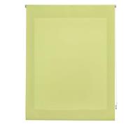 DECORBLIND | Smooth Translucent Roller Blind, Blind Size: 160 x 175 cm Width x Length/Plain Fabric Dimensions: 157 x 170 cm - Translucent Pistachio Colour Easy Installation to Wall or Ceiling