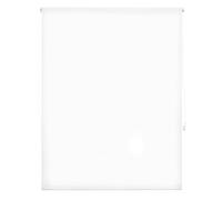 DECORBLIND | Smooth Translucent Roller Blind, Blind Size: 170 x 175 cm Width x Length/Plain Fabric Dimensions: 167 x 170 cm - Translucent White Optical Blind, Easy Installation to Wall or Ceiling
