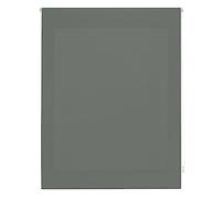 DECORBLIND Smooth Translucent Roller Blind, Blind Size: 80 x 175 cm Width x Length/Plain Fabric Dimensions: 77 x 170 - Translucent Pastel Grey Easy Installation to Wall or Ceiling