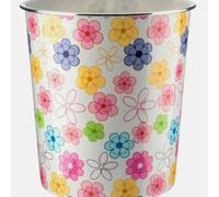 DECORE4U LTD H+ Flora Waste Bin 7.7L Plastic Trash Can for Kitchen Bathroom Office DECORE4U LTD Multicolor