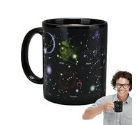 Decorhome Color Changing Coffee Mugs, Ceramic Heat Changing Reveal Mug, Heat Sensitive Coffee Mugs, Starry Twelve Constellations 11oz Color Changing Cup, Ceramic Mug for Boys Girls Men Women