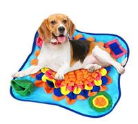 Decorhome Dog Snuffle Mat - Slow Feeder Interactive Puzzle Toy for Dogs | Treat Dispensing Sniffing Mat to Enhance Natural Foraging Skills | Ideal for Slow Food Training | Enrichment Psychological
