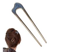 Decorhome Hair Pins - 11cm U-Shaped Hairstyle Accessories | Metal U Shape Hair Side Combs for Women Girls of All Ages | Retro Alloy U-Shaped Hair Fork for Elegant Simple Hairstyles | Versatile Hairpin