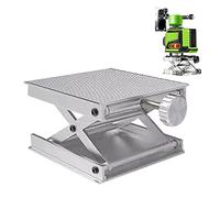 Decorhome Lab Scissors Jack 60kg - Expandable Lift Table Support for Laboratory, Router Lift Height Range from 20mm to 80mm, resistant Aluminium Alloy