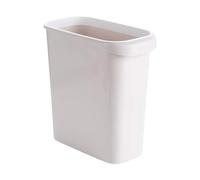 Decorhome Narrow Garbage Can - Open Top Rubbish Bin for Thin Spaces | Decorative Trash Bin for Bathroom Offices | Simple Multifunctional Wastebasket for Corners Narrow Areas | Coverless Home Trash Can