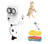 Decorhome String Rope Shooter - Electric Fidget Toy Loop Shooter for Kids | Fun Rope Launcher Defying gravityy to Spark Imagination | Handheld Rope Propeller Zipline Toy with Push Thruster Controller