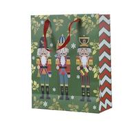 Decoris Gift Bag Paper Nutcrackers