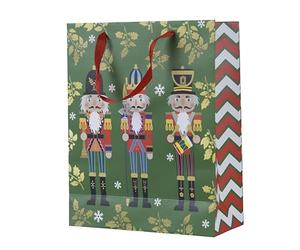 Decoris Gift Bag Paper Nutcrackers