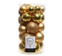 Decoris Season Gold Christmas bauble set - 30 pcs