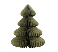 Decoris Tree Paper Champagne Painted Edge fsc 100% Magnet Closure, Green, 60 cm