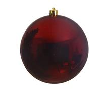 Decorist Bauble XXL Dark Red Matt, Shatterproof - Christmas Bauble XXL - 140 mm