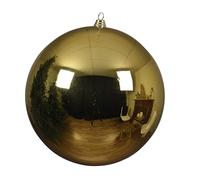 Decoris Shatterproof Bauble in Gold, Size 14cm | Charlies
