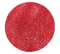 DECORLINE 38 cm PVC Tortilla Place Mat, Rouge Red